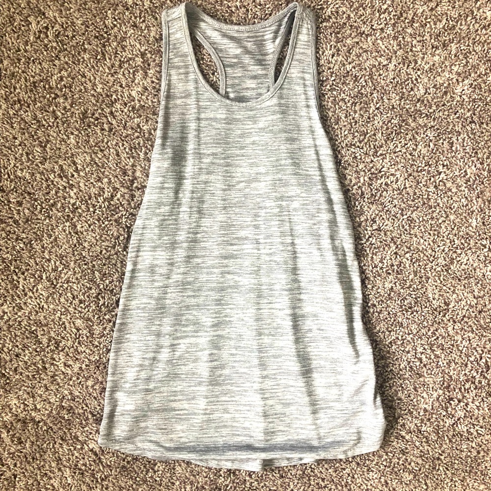 Girls Old Navy Light Grey Active Tank Top